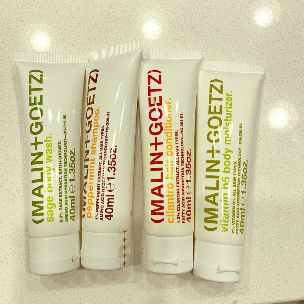 Malin and Goetz 4 pack! Brand new !!!